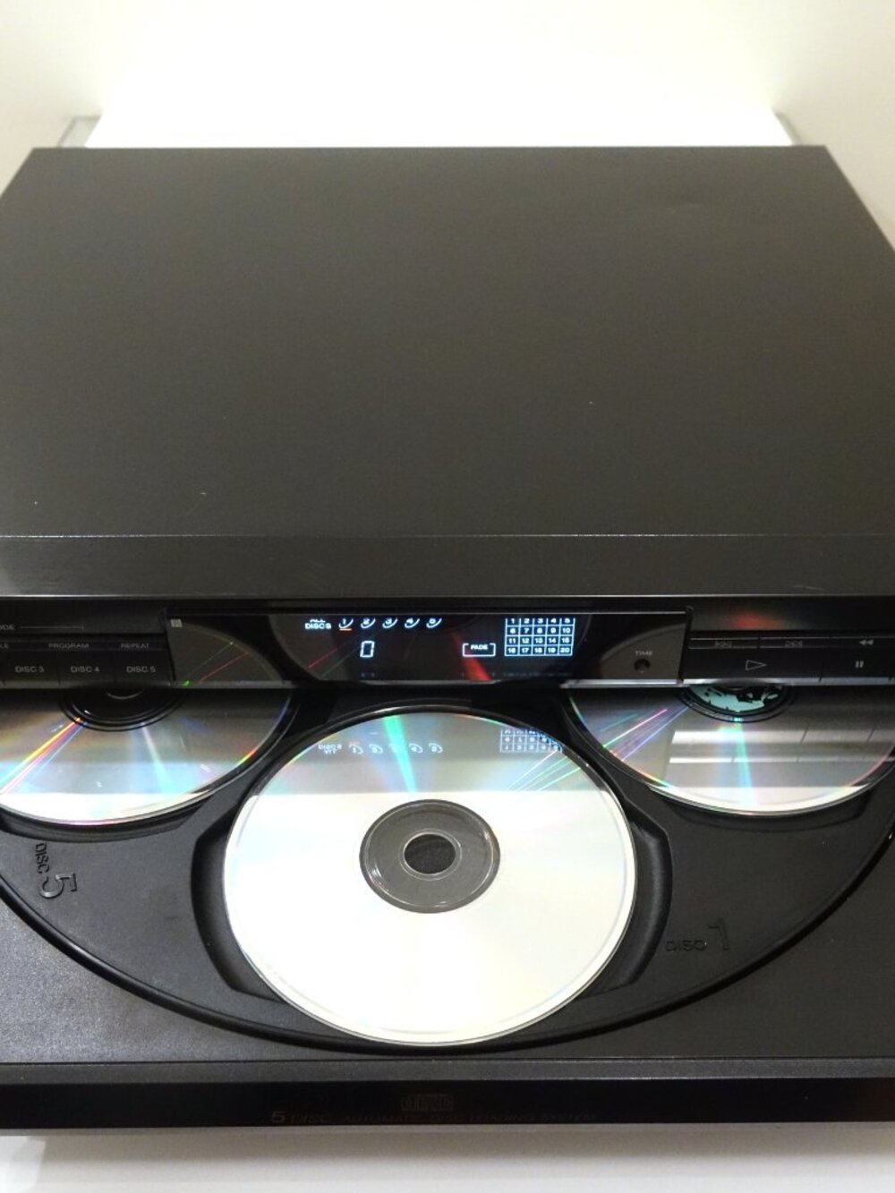 Sony CDP-C325 5 Disc CD Changer Automatic Disc Loading System - Picture 4 of 12